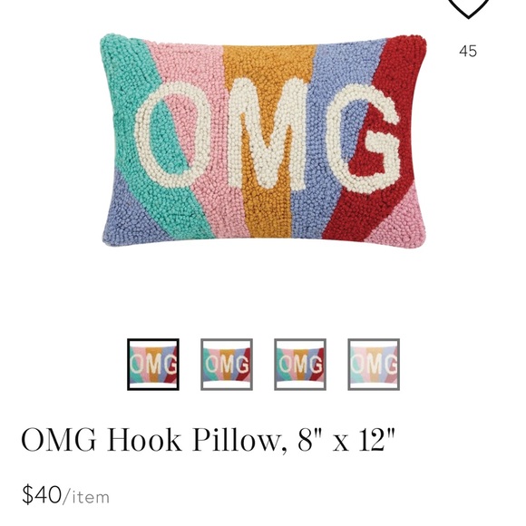 OMG cute small pillow. New with tags. - Picture 9 of 9